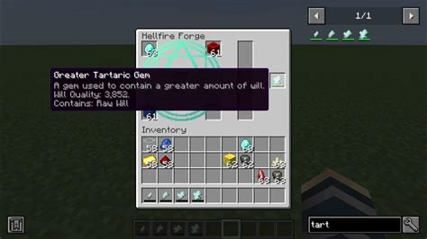 how to fill tartaric gems.